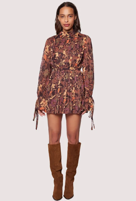 Wild Bergamont Mini Dress Stylish Spaghetti Strap Mini Dress