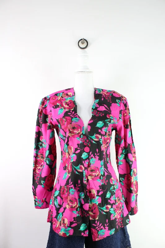 Vintage Victoria Ashley Blouse (7) Modern Oversized Blouse