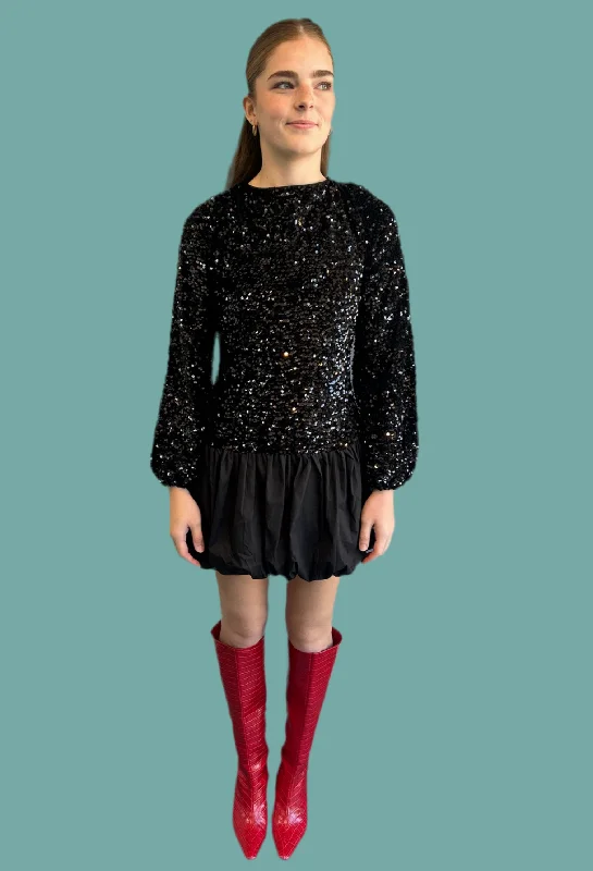 Simone Mini Dress Elegant Vintage Mini Dress