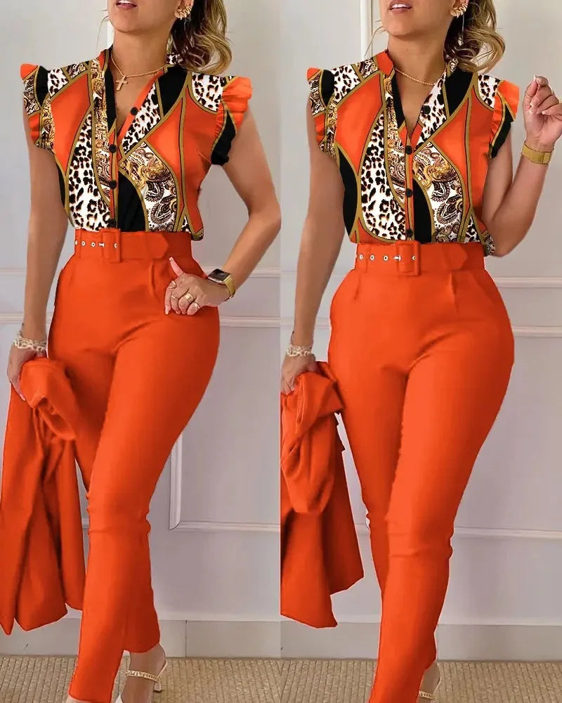 Leopard +orange