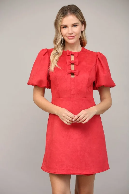 RYLEE MINI DRESS Fashionable Denim Mini Dress