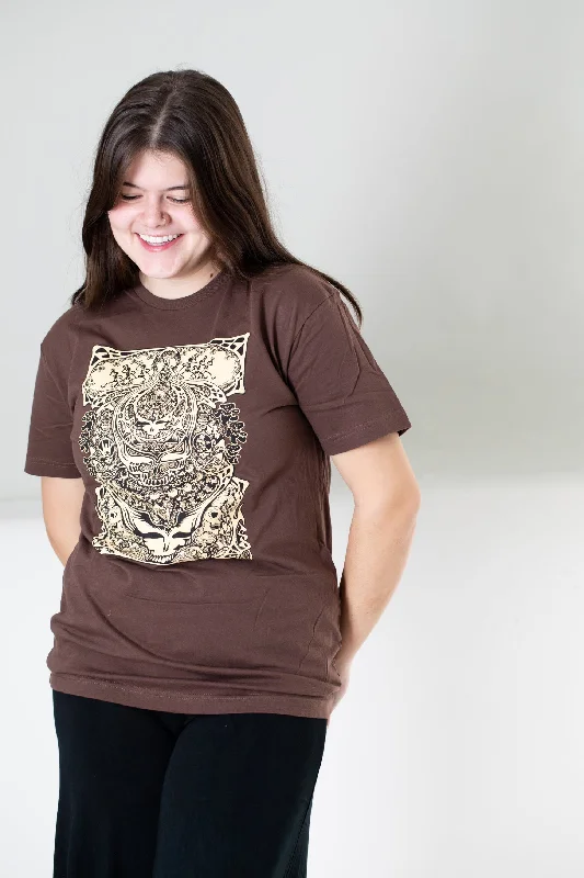 Aiko Retro T-Shirt-- Knit Fabric Woven Fabric Fleece Fabric