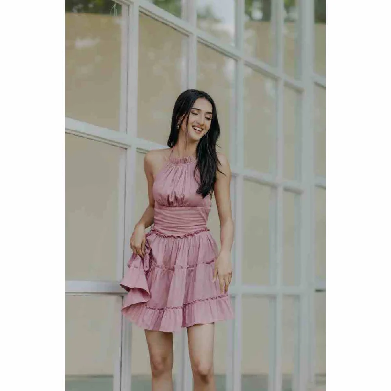 Old Marigold Thea Mini Dress Casual High-Waist Mini Dress
