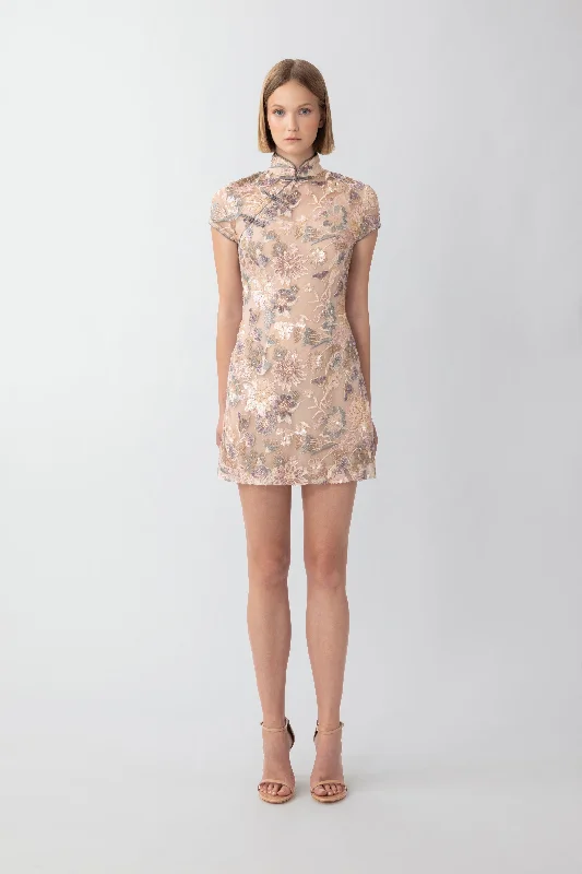 Xixi Mini Dress Fashionable Mini Dress with Frills