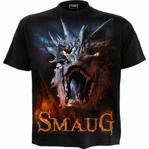 Spiral Direct Womens/Ladies Smaug The Hobbit Turn Up T-Shirt-- Anti-Pilling Machine Wash Handmade Spiral Direct Womens/Ladies Smaug The Hobbit Turn Up T-Shirt-- Anti-Pilling Machine Wash Handmade