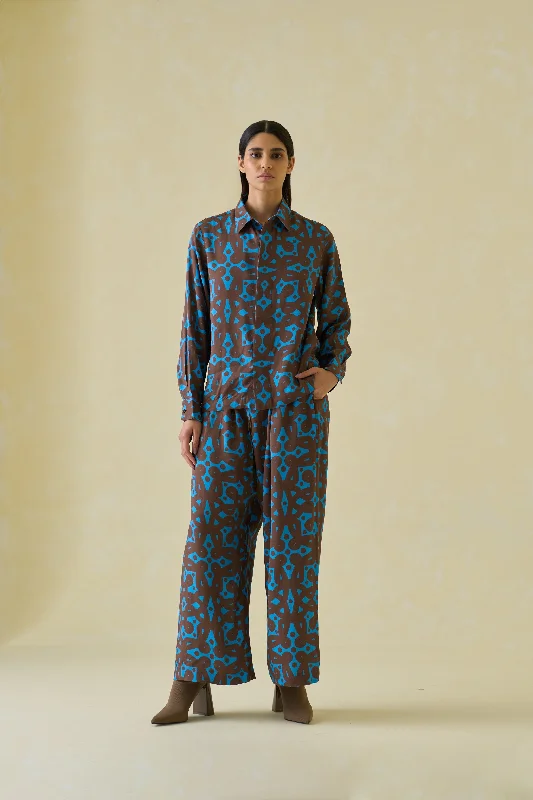 Kolam Boxy Shirt-- Casual Formal Business