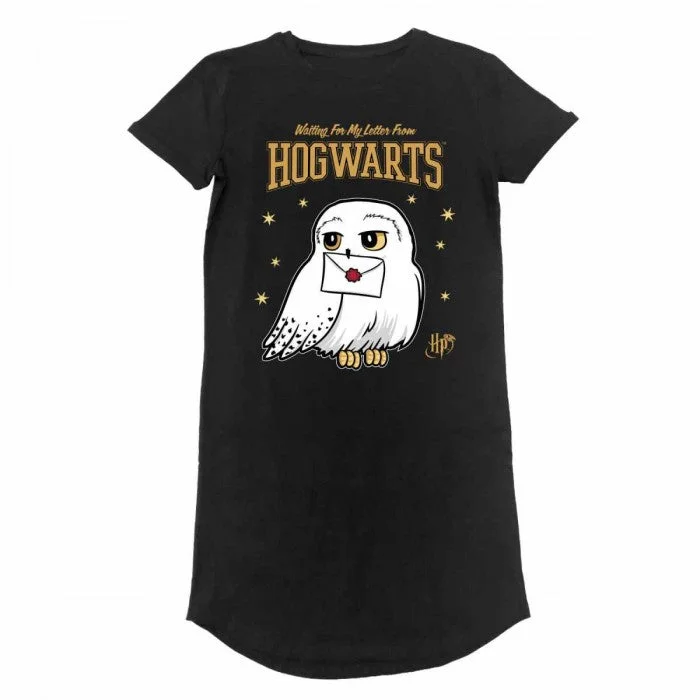 Harry Potter Womens/Ladies Hedwig T-Shirt Dress-- Knit Fabric Woven Fabric Fleece Fabric Harry Potter Womens/Ladies Hedwig T-Shirt Dress-- Knit Fabric Woven Fabric Fleece Fabric