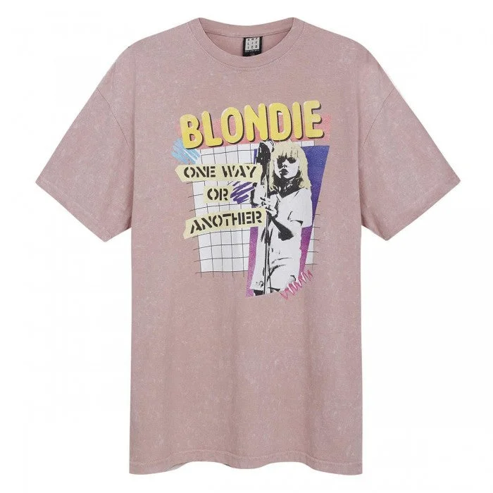 Amplified Mens One Way Or Another Blondie Vintage T-Shirt-- Anti-Pilling Machine Wash Handmade Amplified Mens One Way Or Another Blondie Vintage T-Shirt-- Anti-Pilling Machine Wash Handmade