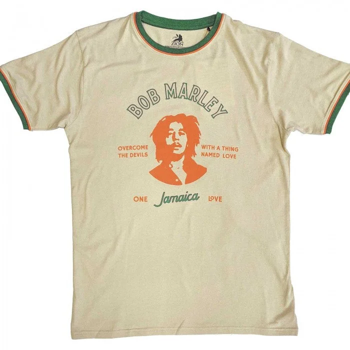 Bob Marley Unisex Adult Thing Called Love T-Shirt-- Nylon Fabric Polyester Fabric Spandex Fabric