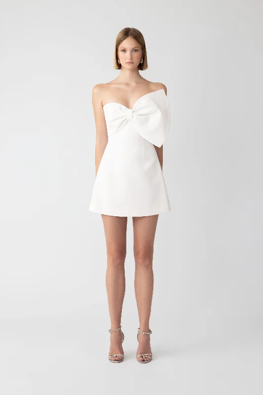 Elly Mini Dress Chic Mini Dress with V-Neck