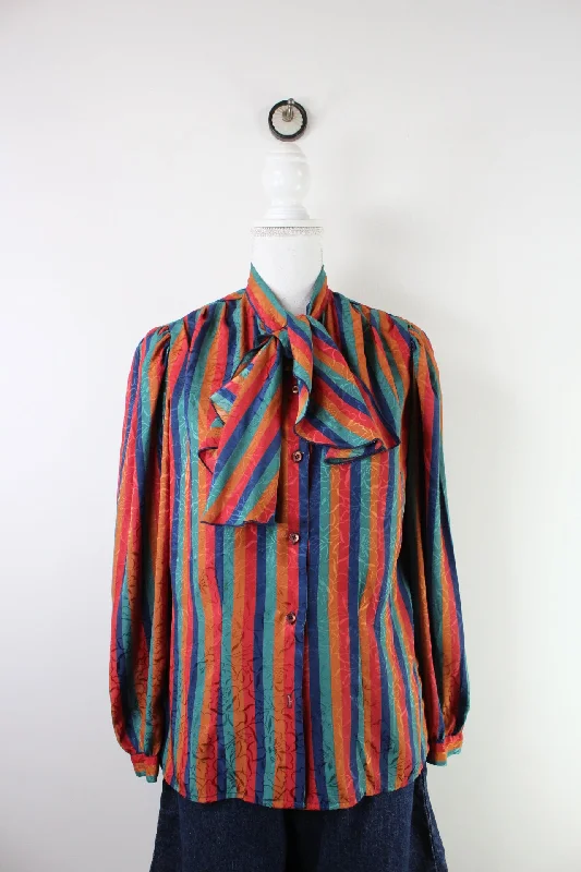 Vintage Bethany Blouse (9/10) Chic Square Blouse