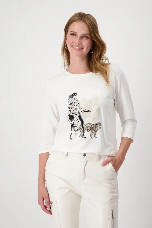MONARI T-Shirt-- Layered Multi-layer Single Layer