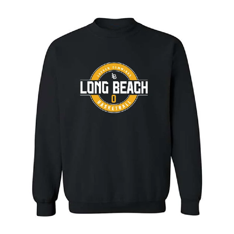 LBSU - NCAA Women's Basketball : Lauren Cummings - Classic Fashion Shersey Crewneck Sweatshirt Hoodie with Zipper Placket Modern Functional LBSU - NCAA Women's Basketball : Lauren Cummings - Classic Fashion Shersey Crewneck Sweatshirt Hoodie with Zipper Placket Modern Functional