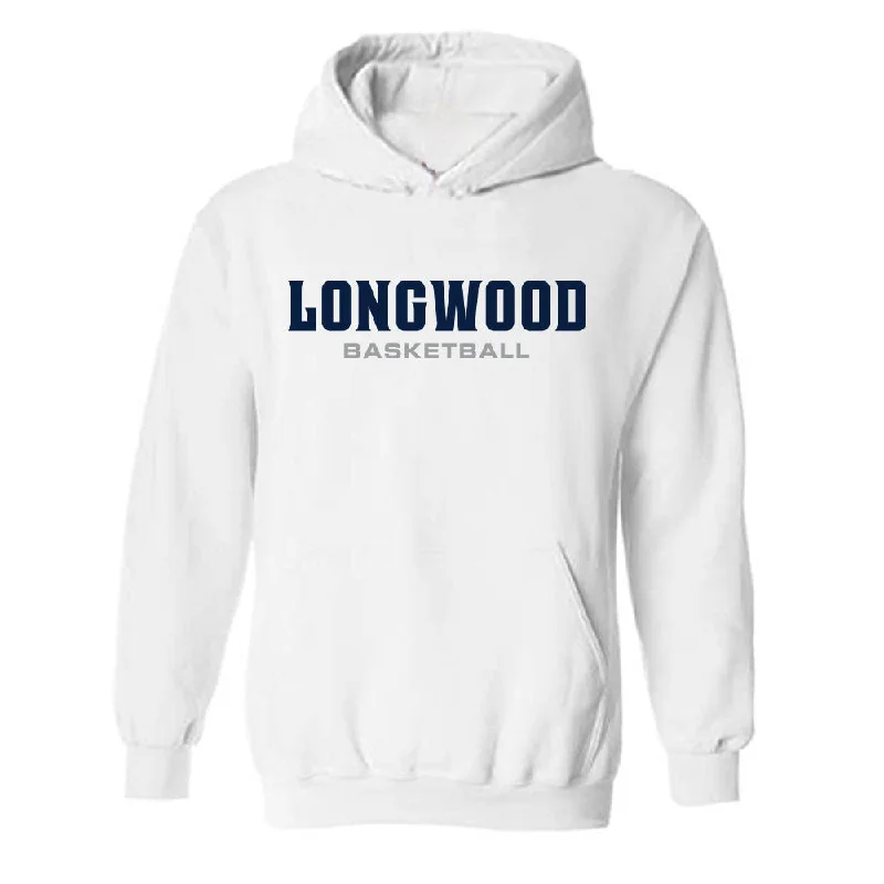 Longwood - NCAA Women's Basketball : Jaci Bolden - Classic Shersey Hooded Sweatshirt Hoodie with Exposed Zipper Edgy Industrial Longwood - NCAA Women's Basketball : Jaci Bolden - Classic Shersey Hooded Sweatshirt Hoodie with Exposed Zipper Edgy Industrial