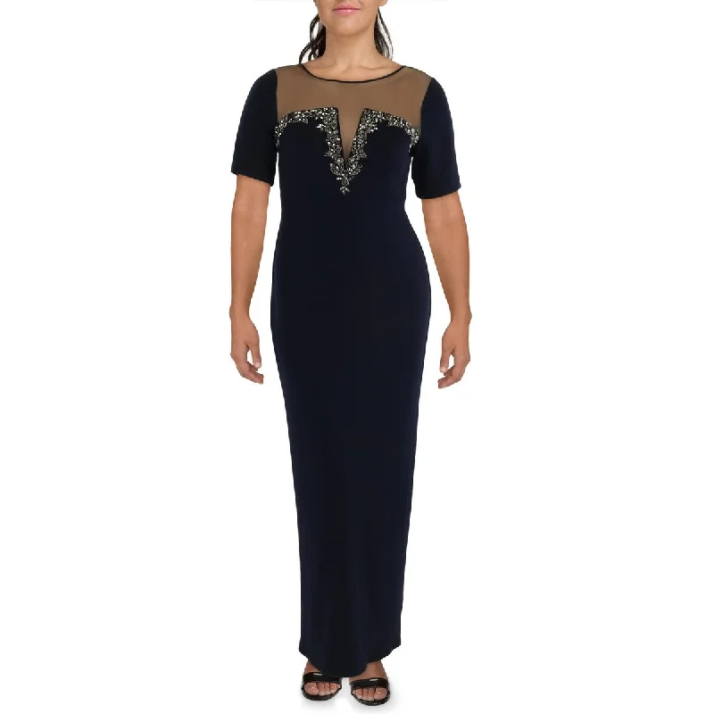 Adrianna Papell Womens Embellished  Cocktail And Party Dress Tunics Cozy soft