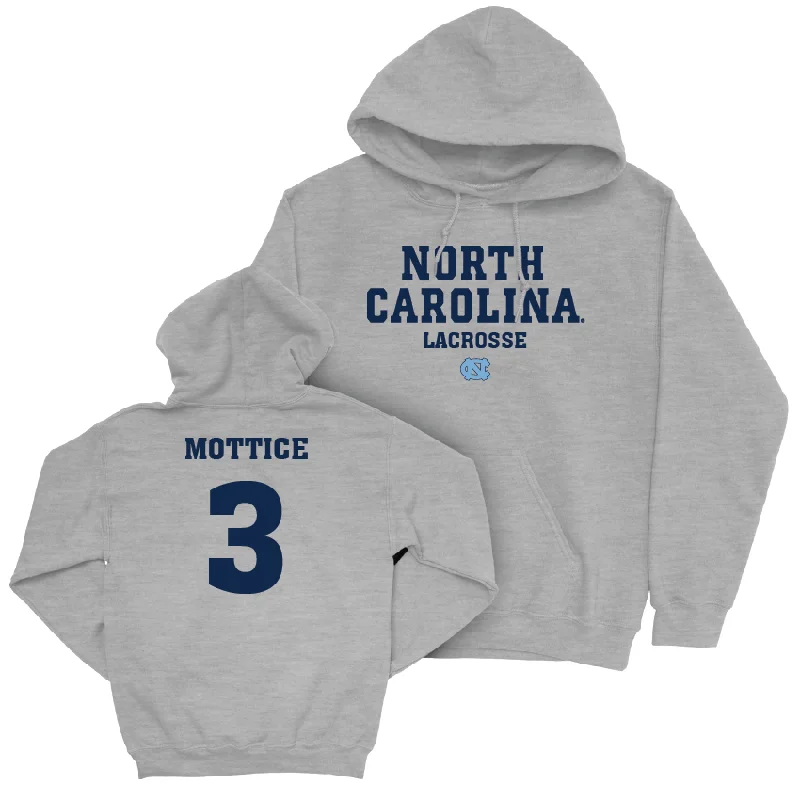 UNC Women's Lacrosse Sport Grey Staple Hoodie - Kiley Mottice Hoodie with Turtle Neck Cozy Winter UNC Women's Lacrosse Sport Grey Staple Hoodie - Kiley Mottice Hoodie with Turtle Neck Cozy Winter