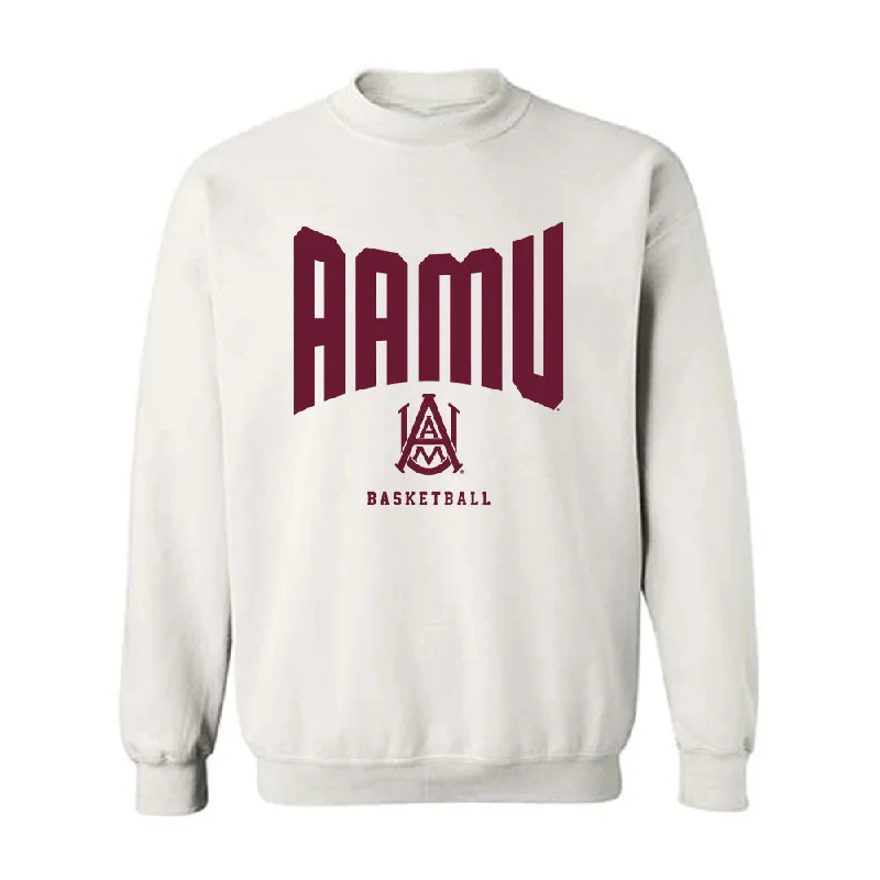 AAMU - NCAA Women's Basketball : Mailyn Wilkerson - Classic Shersey Crewneck Sweatshirt Hoodie with Embroidery Detailed Premium AAMU - NCAA Women's Basketball : Mailyn Wilkerson - Classic Shersey Crewneck Sweatshirt Hoodie with Embroidery Detailed Premium