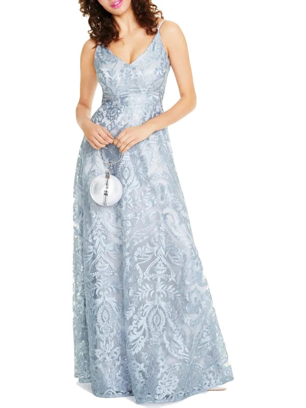 Womens Mesh Maxi Evening Dress Tunics Sophisticated sleek