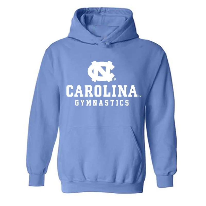 UNC - NCAA Women's Gymnastics : Jordan Valahovic - Classic Shersey Hooded Sweatshirt Hoodie with Hood Adjustable Protection