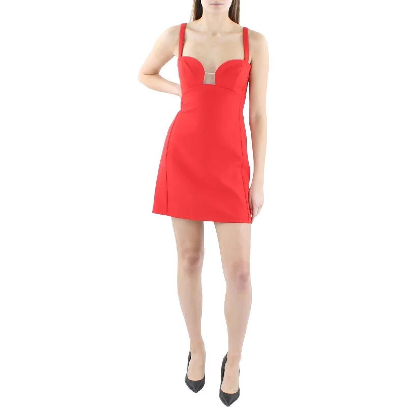 BCBGMAXAZRIA Womens Mini Sleeveless Cocktail And Party Dress Tunics Leisure comfortable BCBGMAXAZRIA Womens Mini Sleeveless Cocktail And Party Dress Tunics Leisure comfortable