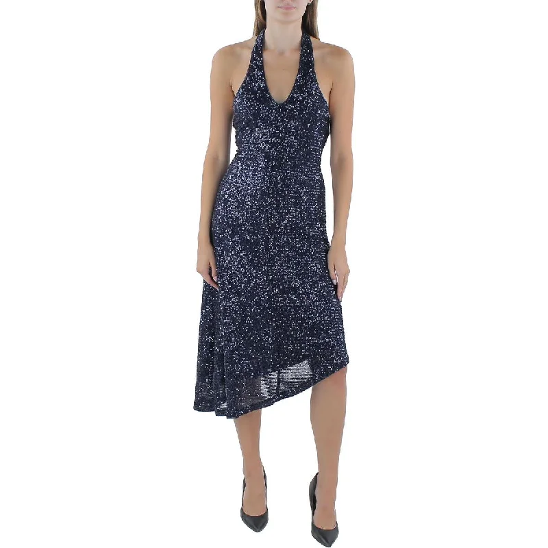 BCBGeneration Womens Sequined  Cocktail And Party Dress Tunics Lace romantic