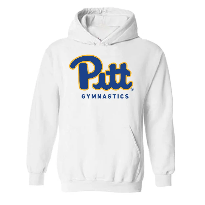 Pittsburgh - NCAA Women's Gymnastics : Darbi Simcox - Sports Shersey Hooded Sweatshirt Cotton Hoodie Fleece Lining Warmth Pittsburgh - NCAA Women's Gymnastics : Darbi Simcox - Sports Shersey Hooded Sweatshirt Cotton Hoodie Fleece Lining Warmth
