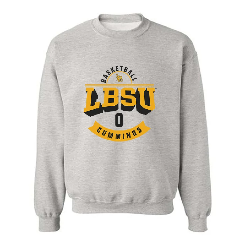 LBSU - NCAA Women's Basketball : Lauren Cummings - Classic Fashion Shersey Crewneck Sweatshirt Hoodie with Turtle Neck Cozy Winter LBSU - NCAA Women's Basketball : Lauren Cummings - Classic Fashion Shersey Crewneck Sweatshirt Hoodie with Turtle Neck Cozy Winter