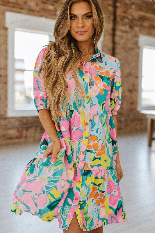 Dex Floral Babydoll Dress | DROPSHIP Tunics Cozy soft
