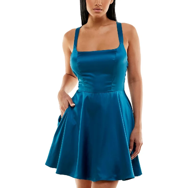 B. Darlin Womens Juniors Padded Bust Cocktail And Party Dress Tunics Fashionable trendy B. Darlin Womens Juniors Padded Bust Cocktail And Party Dress Tunics Fashionable trendy