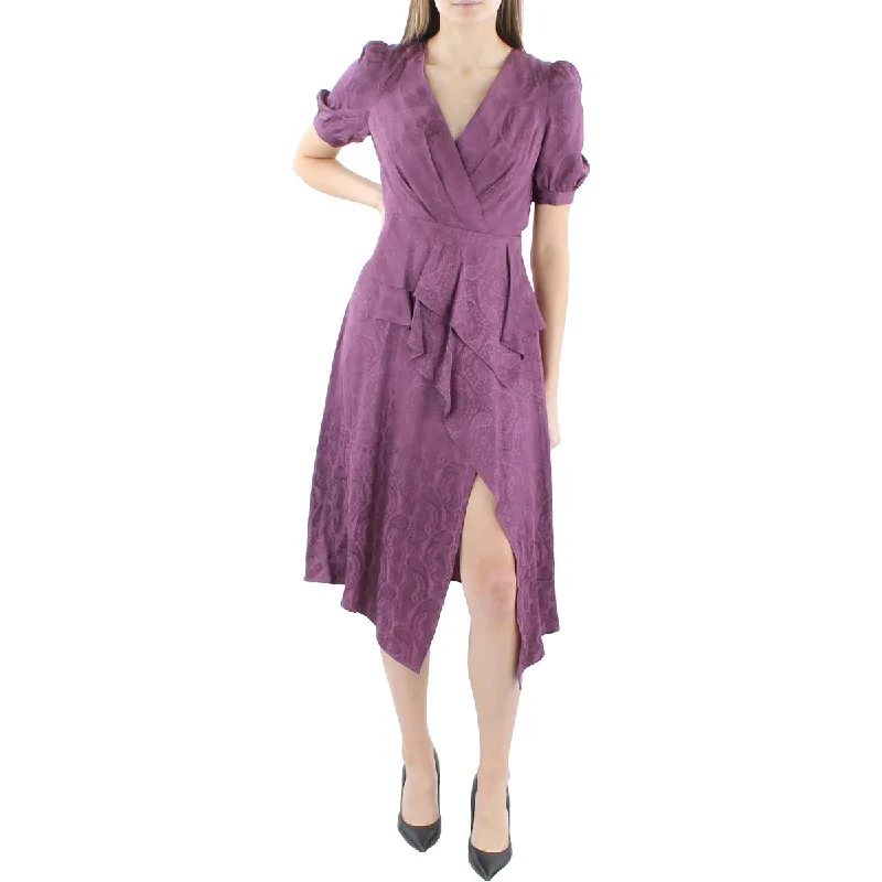 BCBGMAXAZRIA Womens Paisley Jacquard Cocktail And Party Dress Tunics Travel practical BCBGMAXAZRIA Womens Paisley Jacquard Cocktail And Party Dress Tunics Travel practical