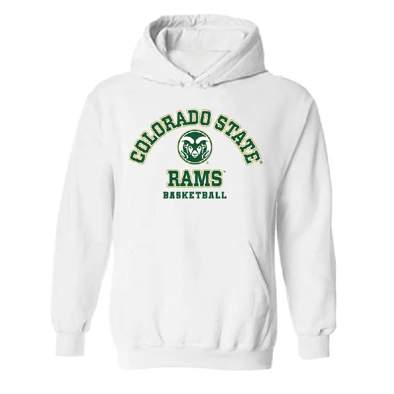 Colorado State - NCAA Women's Basketball : Emma Ronsiek - Hooded Sweatshirt Hoodie with Ribbed Neckline Snug Warm Colorado State - NCAA Women's Basketball : Emma Ronsiek - Hooded Sweatshirt Hoodie with Ribbed Neckline Snug Warm