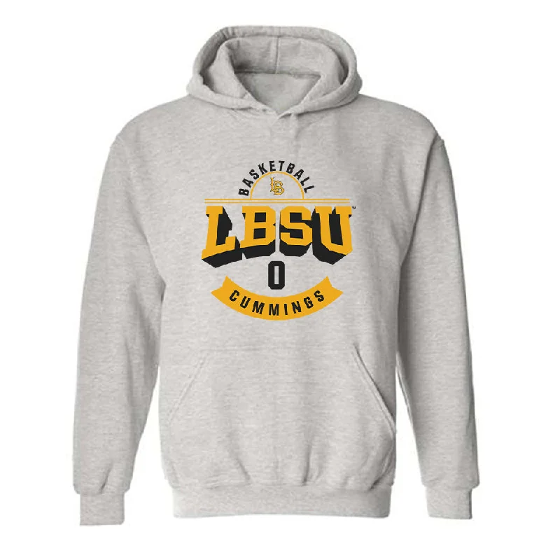 LBSU - NCAA Women's Basketball : Lauren Cummings - Classic Fashion Shersey Hooded Sweatshirt Hoodie with High Neck Warm Protective LBSU - NCAA Women's Basketball : Lauren Cummings - Classic Fashion Shersey Hooded Sweatshirt Hoodie with High Neck Warm Protective