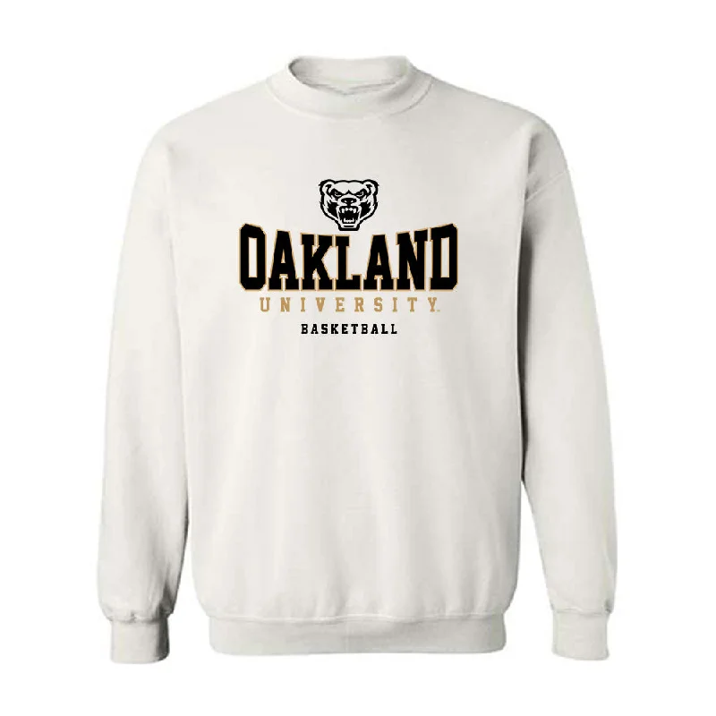 Oakland - NCAA Women's Basketball : Sereniti Roberts Adams - Classic Shersey Crewneck Sweatshirt Hoodie with Toggle Buttons Decorative Unique Oakland - NCAA Women's Basketball : Sereniti Roberts Adams - Classic Shersey Crewneck Sweatshirt Hoodie with Toggle Buttons Decorative Unique