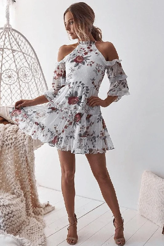 Liah Dress - Floral (Final Sale) Tunics Party sparkling