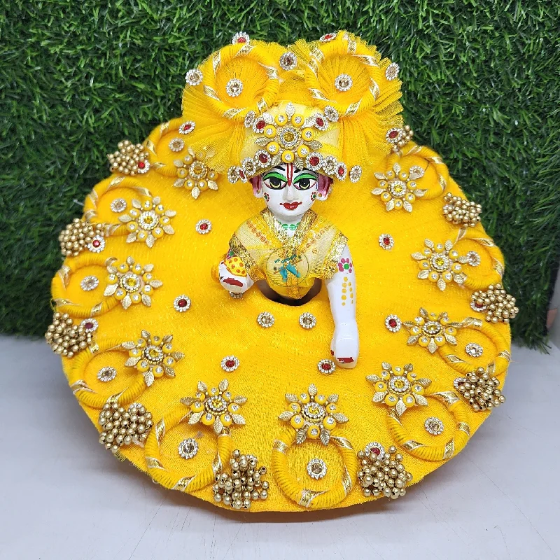 Basant panchami special dress for laddu gopal ji Tunics Formal black