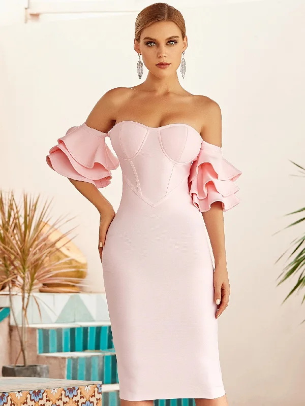New Summer Women Blue Off Shoulder Bodycon Bandage Dress Sexy Butterfly Short Sleeve Hot Celebrity Runway Party Dress Tunics Occasion special New Summer Women Blue Off Shoulder Bodycon Bandage Dress Sexy Butterfly Short Sleeve Hot Celebrity Runway Party Dress Tunics Occasion special