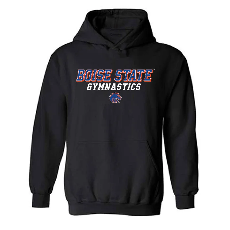 Boise State - NCAA Women's Gymnastics : Blake Pascal - Hooded Sweatshirt Classic Shersey Hoodie with Lining Warm Insulated Boise State - NCAA Women's Gymnastics : Blake Pascal - Hooded Sweatshirt Classic Shersey Hoodie with Lining Warm Insulated