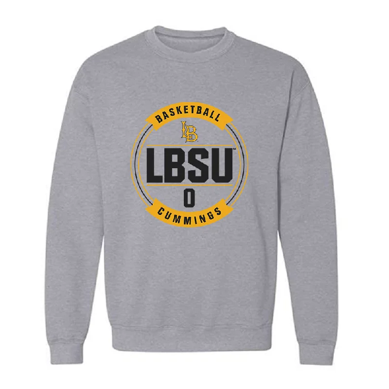 LBSU - NCAA Women's Basketball : Lauren Cummings - Classic Fashion Shersey Crewneck Sweatshirt Hoodie with Elastic Cuffs Stretchable Comfortable LBSU - NCAA Women's Basketball : Lauren Cummings - Classic Fashion Shersey Crewneck Sweatshirt Hoodie with Elastic Cuffs Stretchable Comfortable
