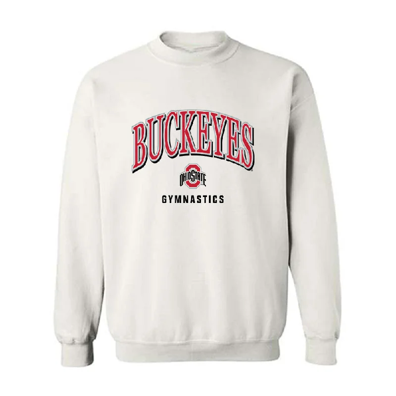 Ohio State - NCAA Women's Gymnastics : Tory Vetter - Crewneck Sweatshirt Hoodie with Back Slit Movement Comfort Ohio State - NCAA Women's Gymnastics : Tory Vetter - Crewneck Sweatshirt Hoodie with Back Slit Movement Comfort