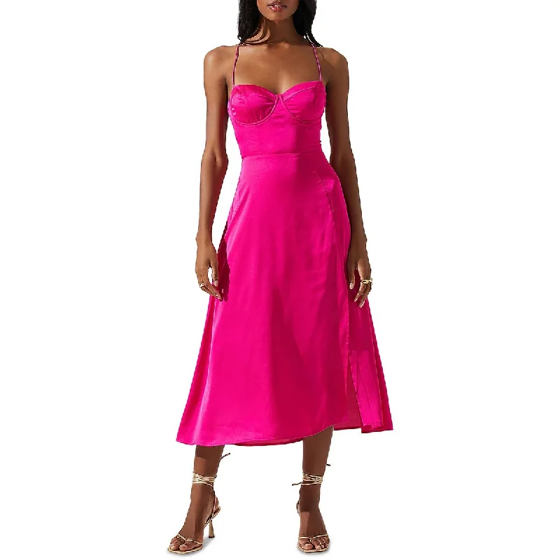 ASTR the Label Womens Semi-Formal Midi Cocktail And Party Dress Tunics Spring floral ASTR the Label Womens Semi-Formal Midi Cocktail And Party Dress Tunics Spring floral