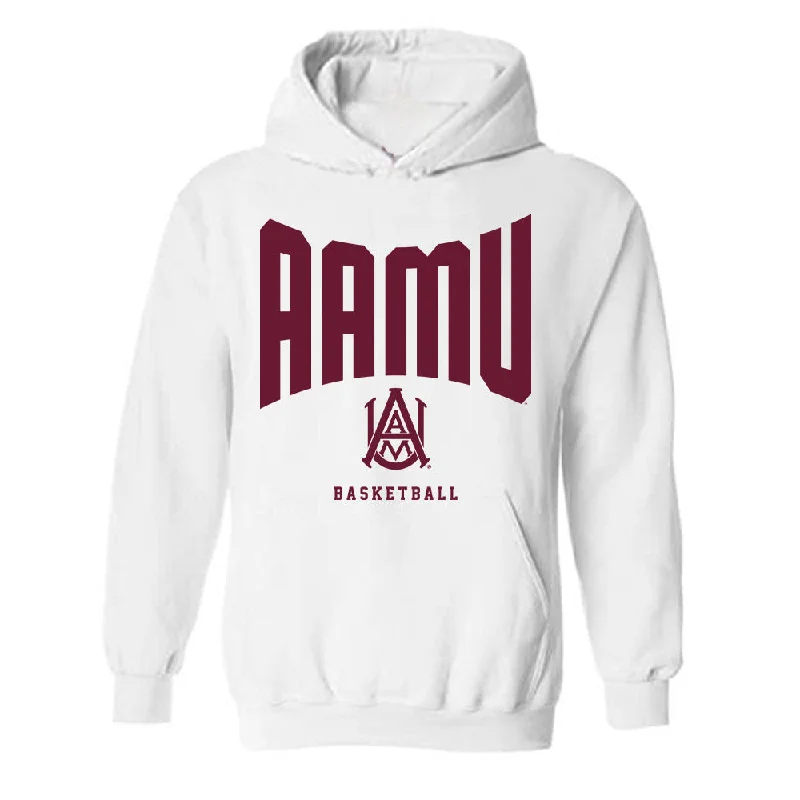 AAMU - NCAA Women's Basketball : Mailyn Wilkerson - Classic Shersey Hooded Sweatshirt Hoodie with Print Artistic Unique AAMU - NCAA Women's Basketball : Mailyn Wilkerson - Classic Shersey Hooded Sweatshirt Hoodie with Print Artistic Unique