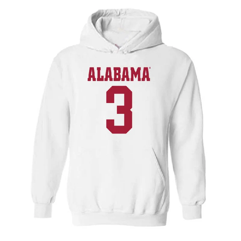 Alabama - NCAA Women's Basketball : Sarah Ashlee Barker - Hooded Sweatshirt Classic Shersey Hoodie with High Neck Warm Protective Alabama - NCAA Women's Basketball : Sarah Ashlee Barker - Hooded Sweatshirt Classic Shersey Hoodie with High Neck Warm Protective
