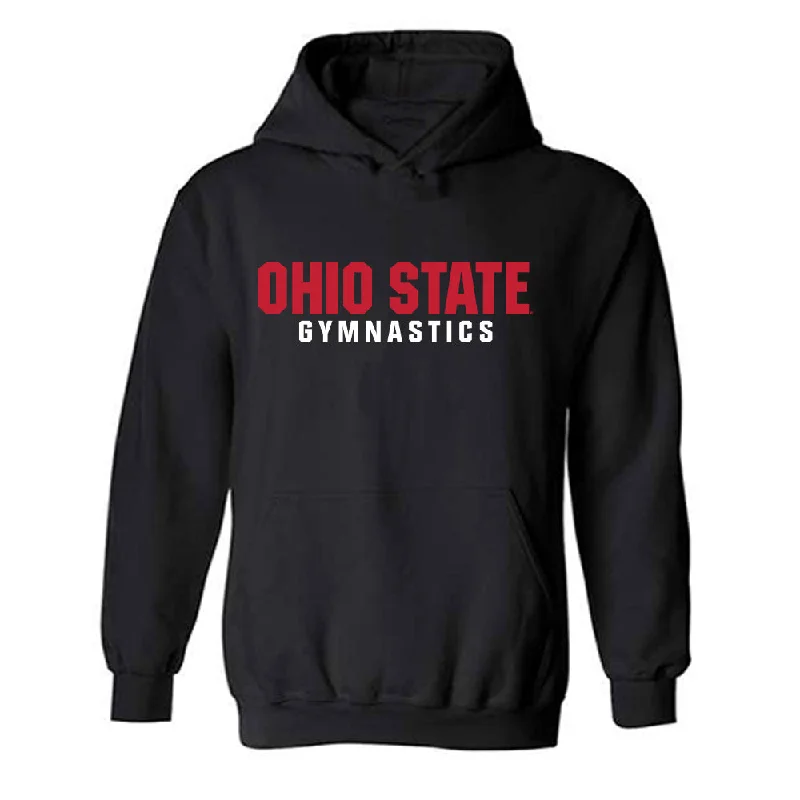 Ohio State - NCAA Women's Gymnastics : Jojo Warga - Classic Shersey Hooded Sweatshirt Hoodie with Print Artistic Unique Ohio State - NCAA Women's Gymnastics : Jojo Warga - Classic Shersey Hooded Sweatshirt Hoodie with Print Artistic Unique