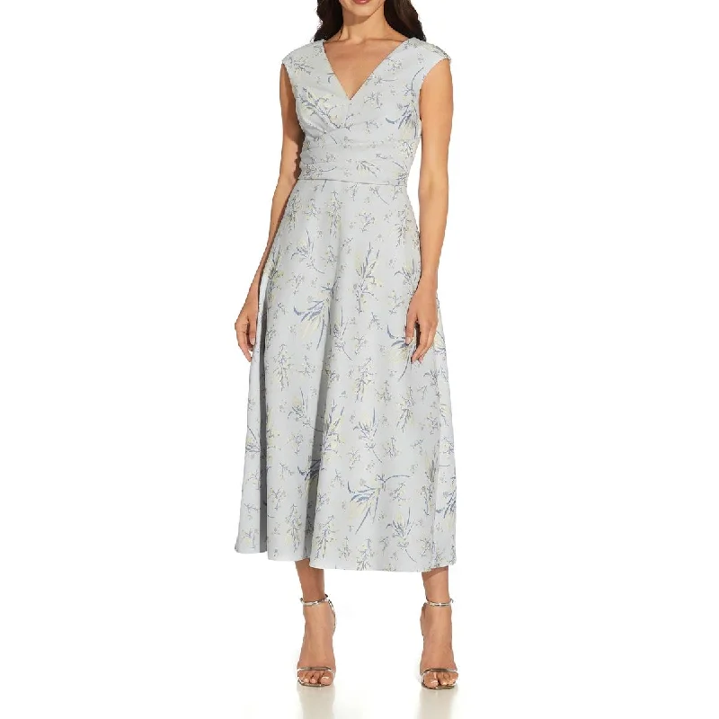 Adrianna Papell Womens Pleated Maxi Cocktail and Party Dress Tunics Distressed trendy Adrianna Papell Womens Pleated Maxi Cocktail and Party Dress Tunics Distressed trendy