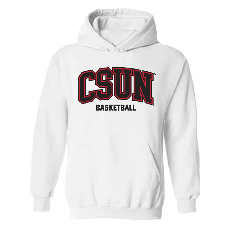 CSUN - NCAA Women's Basketball : Laini Dahlin - Classic Shersey Hooded Sweatshirt Hoodie with Puffed Sleeves Voluminous Trendy CSUN - NCAA Women's Basketball : Laini Dahlin - Classic Shersey Hooded Sweatshirt Hoodie with Puffed Sleeves Voluminous Trendy