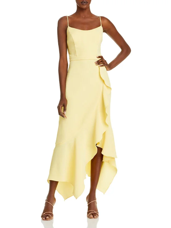 Womens Crepe Scoop Neck Evening Dress Tunics Review highly