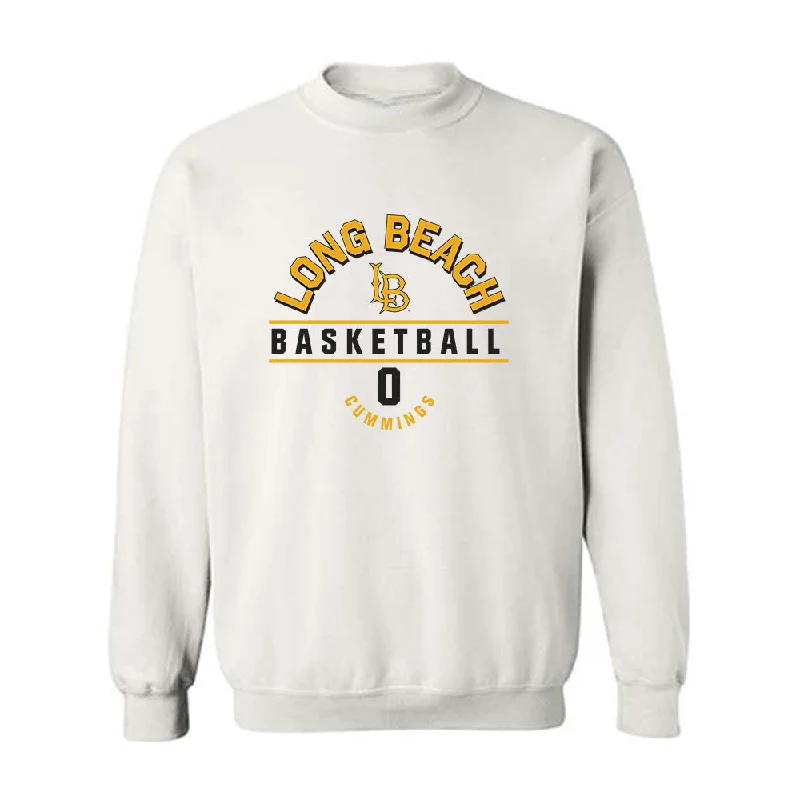 LBSU - NCAA Women's Basketball : Lauren Cummings - Classic Fashion Shersey Crewneck Sweatshirt Hoodie with Hidden Zipper Minimalist Clean LBSU - NCAA Women's Basketball : Lauren Cummings - Classic Fashion Shersey Crewneck Sweatshirt Hoodie with Hidden Zipper Minimalist Clean