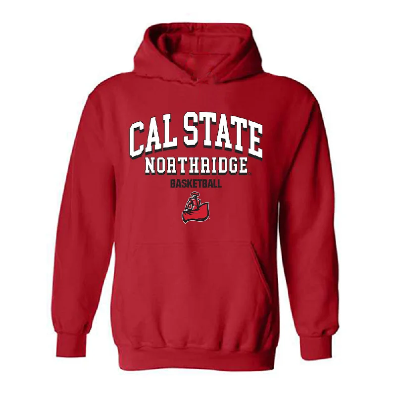 CSUN - NCAA Women's Basketball : Laini Dahlin - Classic Shersey Hooded Sweatshirt Hoodie with Elastic Cuffs Stretchable Comfortable CSUN - NCAA Women's Basketball : Laini Dahlin - Classic Shersey Hooded Sweatshirt Hoodie with Elastic Cuffs Stretchable Comfortable