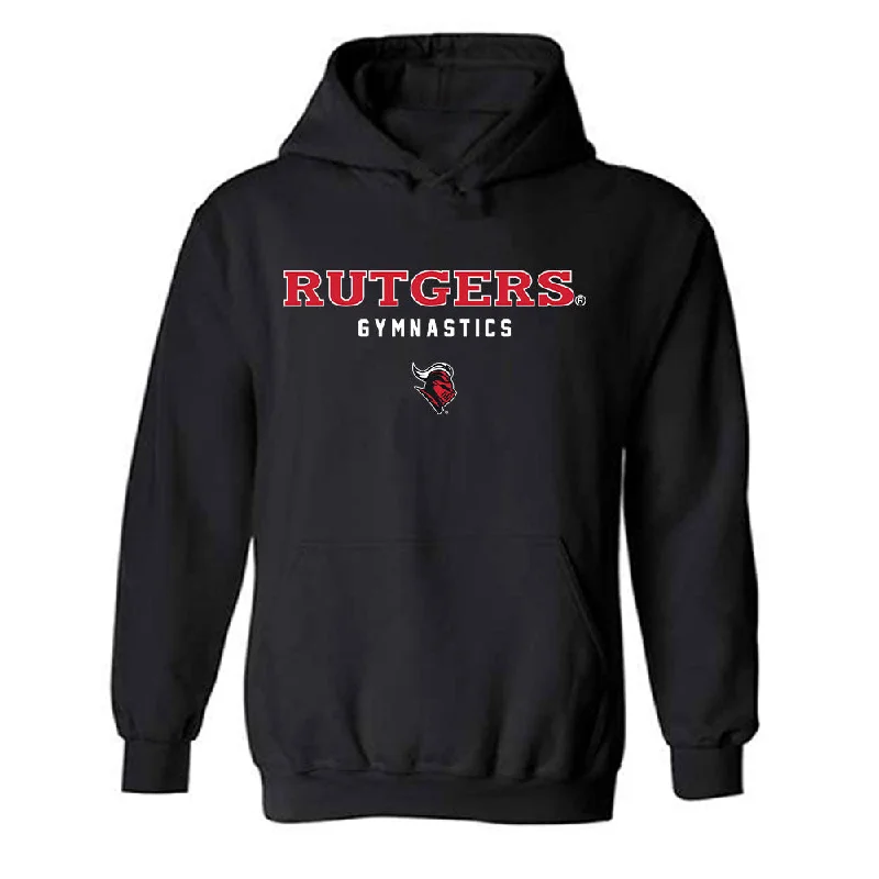 Rutgers - NCAA Women's Gymnastics : Kimmi Shiau - Phase 1 Shersey Hooded Sweatshirt Hoodie Jacket Zipper Layering Rutgers - NCAA Women's Gymnastics : Kimmi Shiau - Phase 1 Shersey Hooded Sweatshirt Hoodie Jacket Zipper Layering