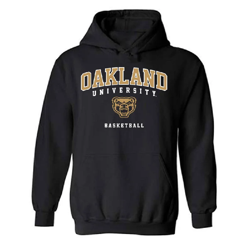 Oakland - NCAA Women's Basketball : Sereniti Roberts Adams - Classic Shersey Hooded Sweatshirt Hoodie with Velcro Closure Adjustable Secure Oakland - NCAA Women's Basketball : Sereniti Roberts Adams - Classic Shersey Hooded Sweatshirt Hoodie with Velcro Closure Adjustable Secure